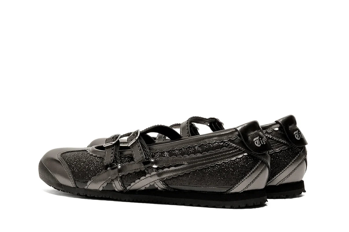 Onitsuka Tiger Mexico 66 TGRS Black/Gunmetal Glitter Pack Preto - 44SHOES