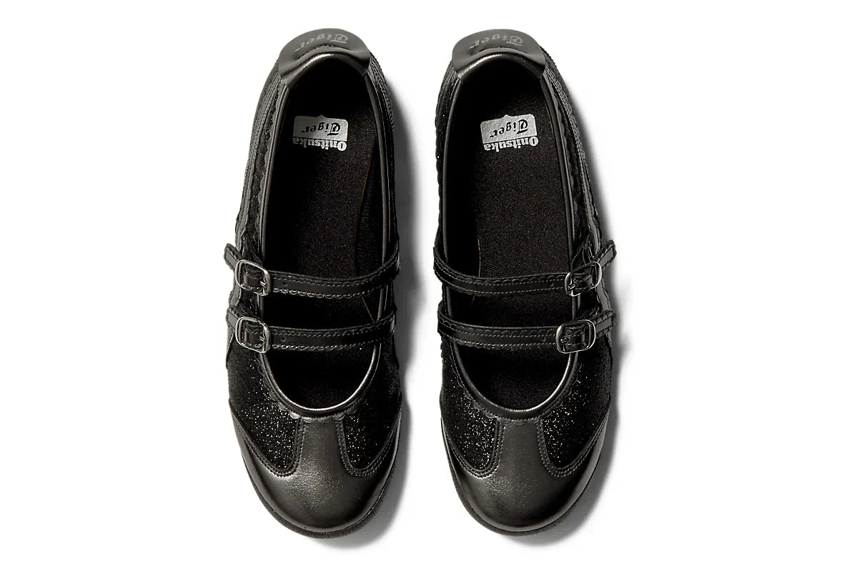 Onitsuka Tiger Mexico 66 TGRS Black/Gunmetal Glitter Pack Preto - 44SHOES