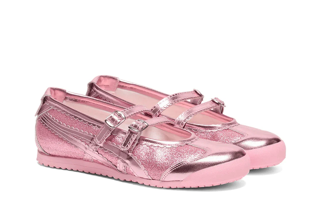 Onitsuka Tiger Mexico 66 TGRS Pink Cameo/Cotton Candy Glitter Pack Rosa - 44SHOES