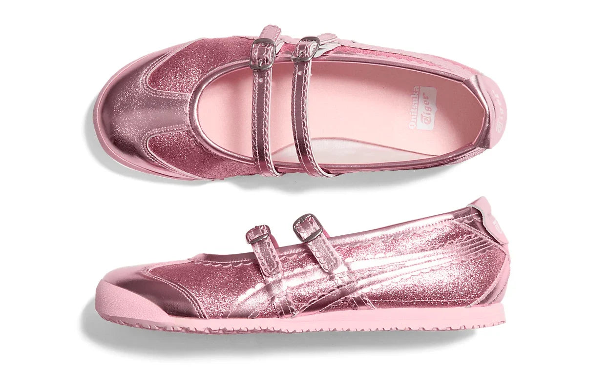 Onitsuka Tiger Mexico 66 TGRS Pink Cameo/Cotton Candy Glitter Pack Rosa - 44SHOES