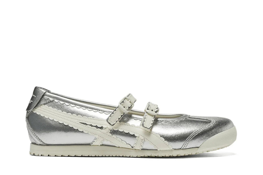 Onitsuka Tiger Mexico 66 TGRS Silver Cream Prateado - 44SHOES
