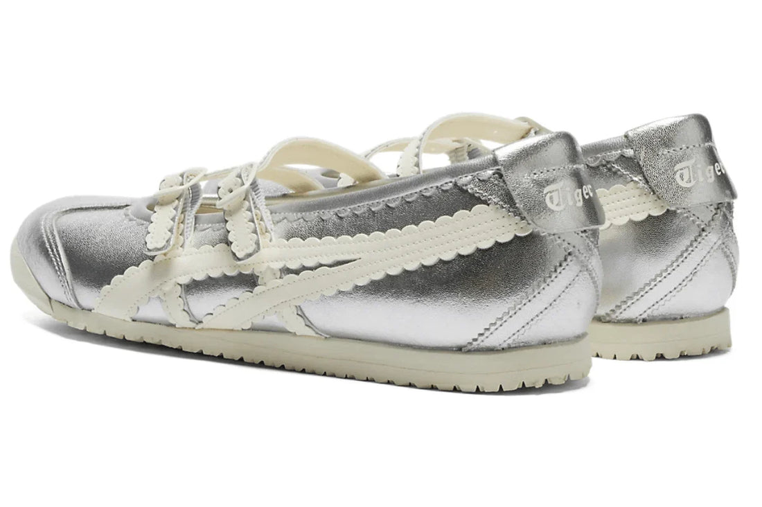 Onitsuka Tiger Mexico 66 TGRS Silver Cream Prateado - 44SHOES