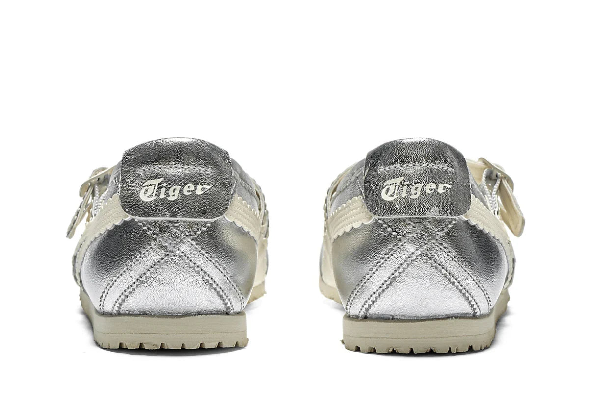 Onitsuka Tiger Mexico 66 TGRS Silver Cream Prateado - 44SHOES