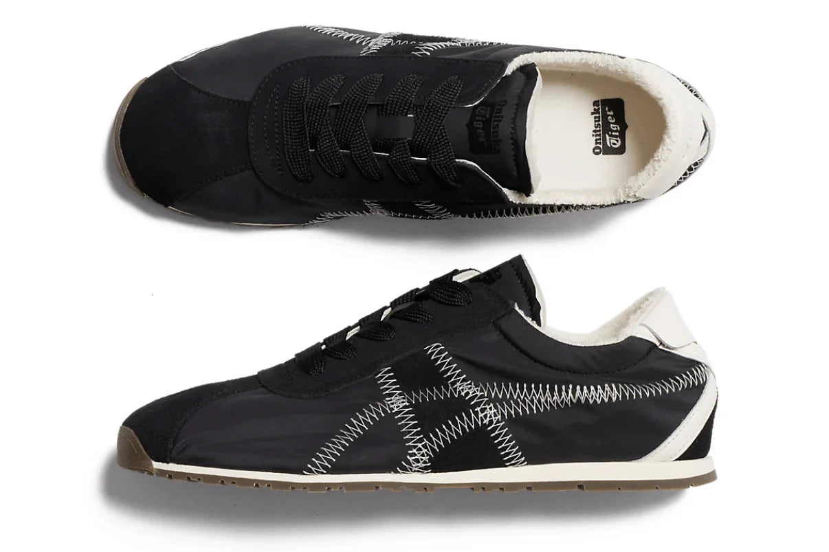 Onitsuka Tiger Tiger Corsair A55 Black Cream Preto - 44SHOES
