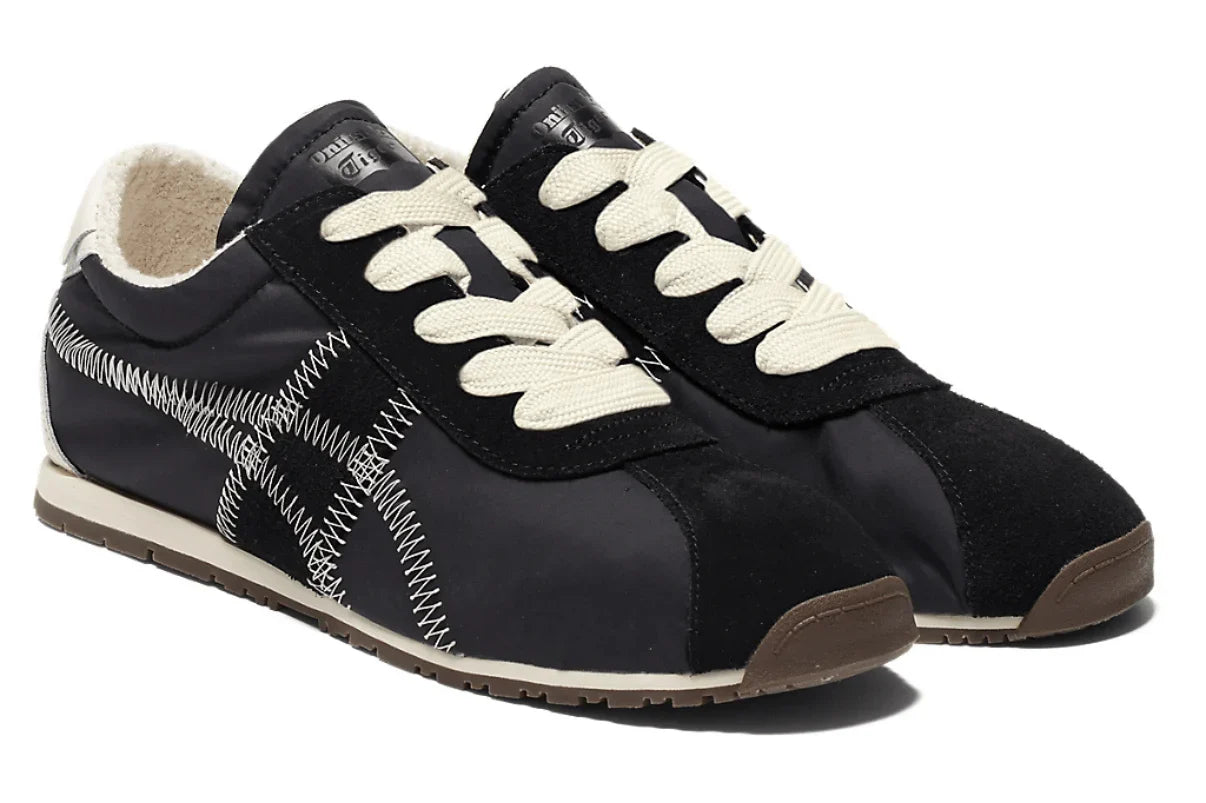 Onitsuka Tiger Tiger Corsair A55 Black Cream Preto - 44SHOES
