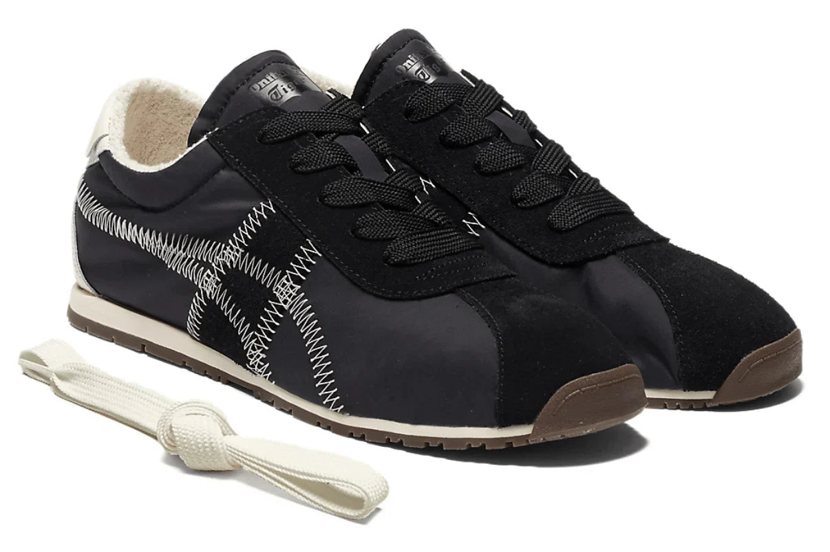Onitsuka Tiger Tiger Corsair A55 Black Cream Preto - 44SHOES