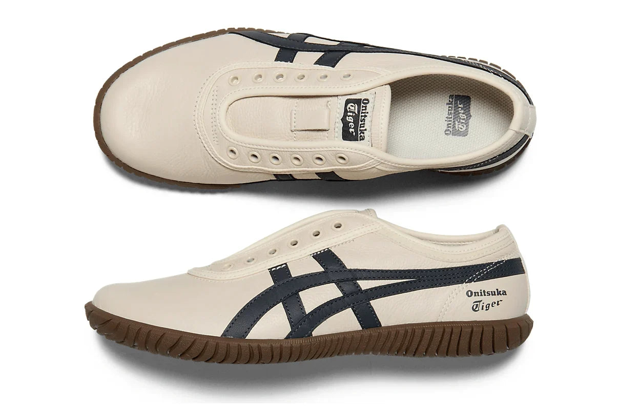 Onitsuka Tiger Tsunahiki Slip-On Birch/Indigo Navy Bege - 44SHOES