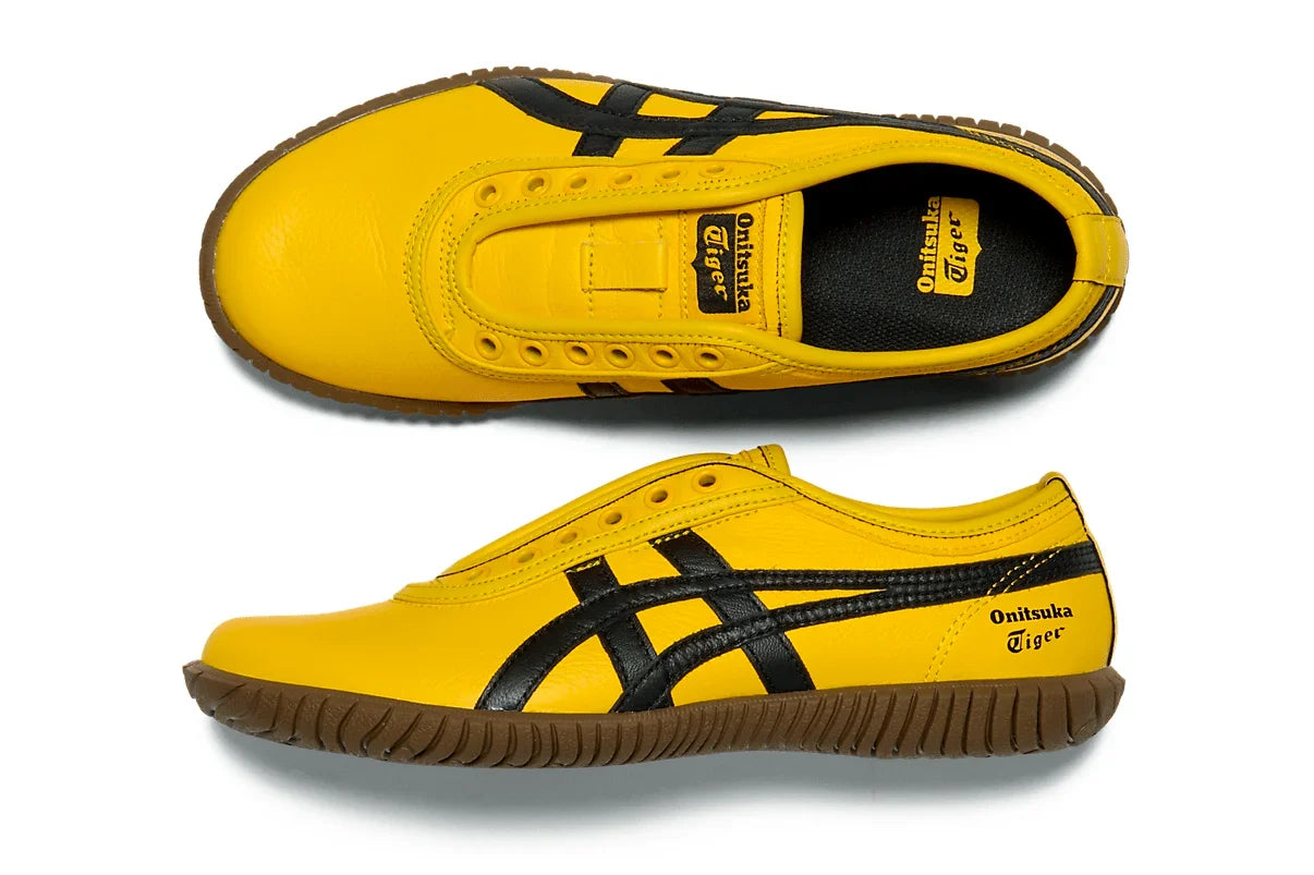 Onitsuka Tiger Tsunahiki Slip-On Sunflower Yellow/Black Amarelo - 44SHOES