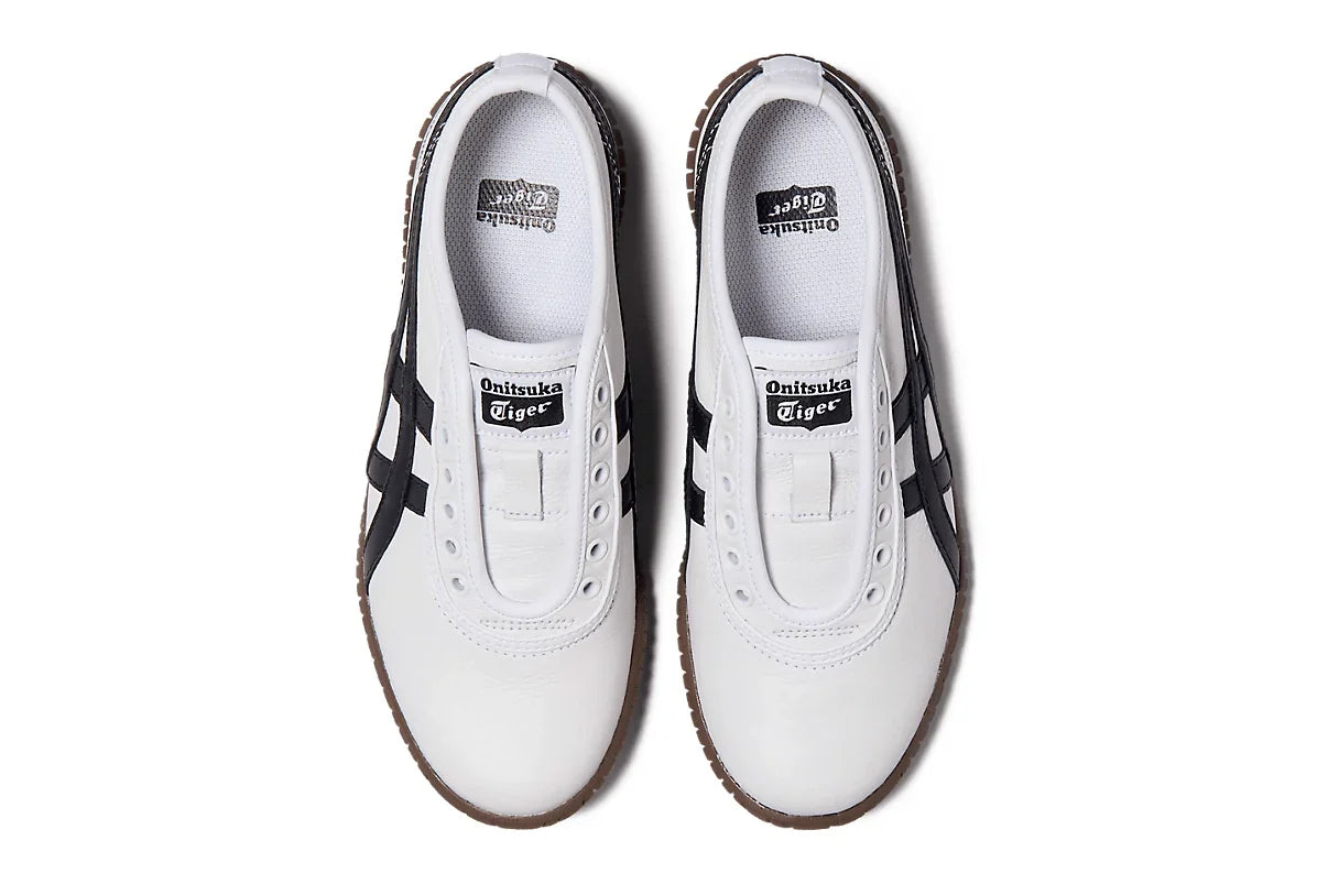 Onitsuka Tiger Tsunahiki Slip-On White/Black Branco - 44SHOES