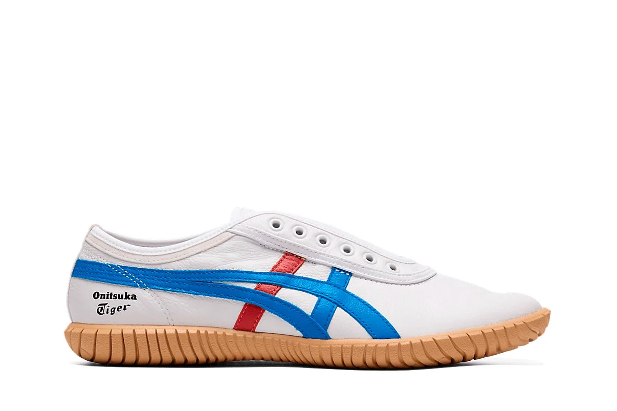 Onitsuka Tiger Tsunahiki Slip-On White/Directoire Blue Branco - 44SHOES