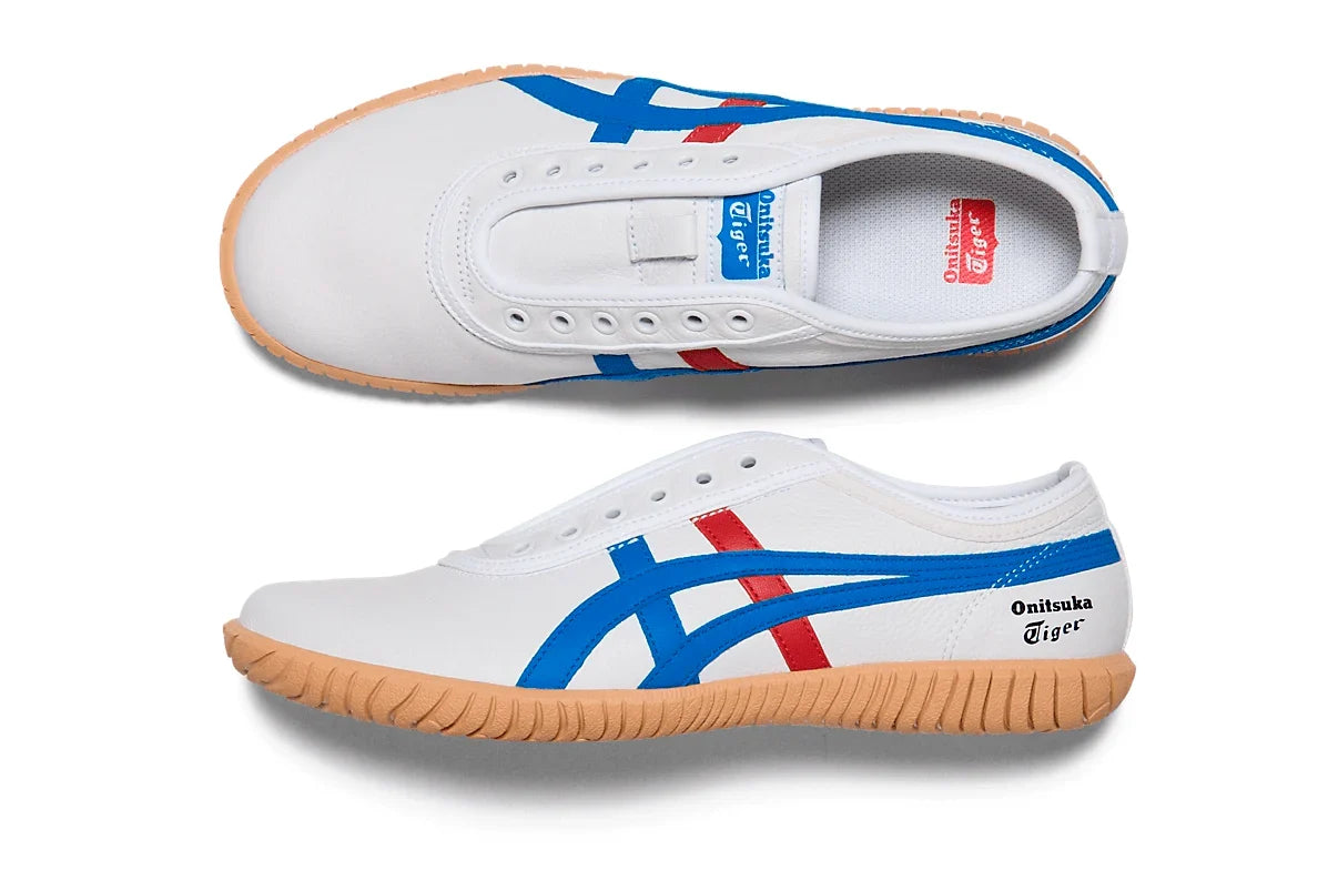 Onitsuka Tiger Tsunahiki Slip-On White/Directoire Blue Branco - 44SHOES