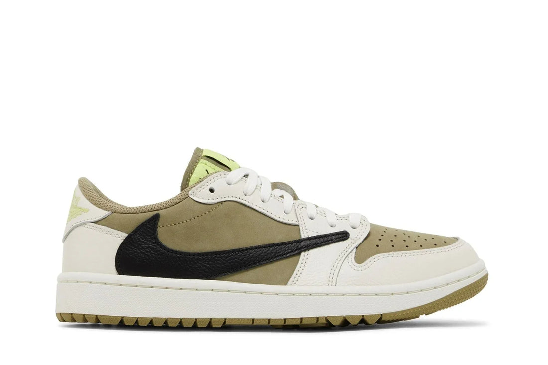 Travis Scott x Air Jordan 1 Low Golf Neutral Olive Verde - 44SHOES