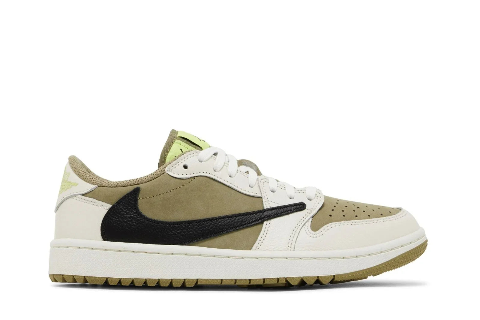Travis Scott x Air Jordan 1 Low Golf Neutral Olive Verde - 44SHOES