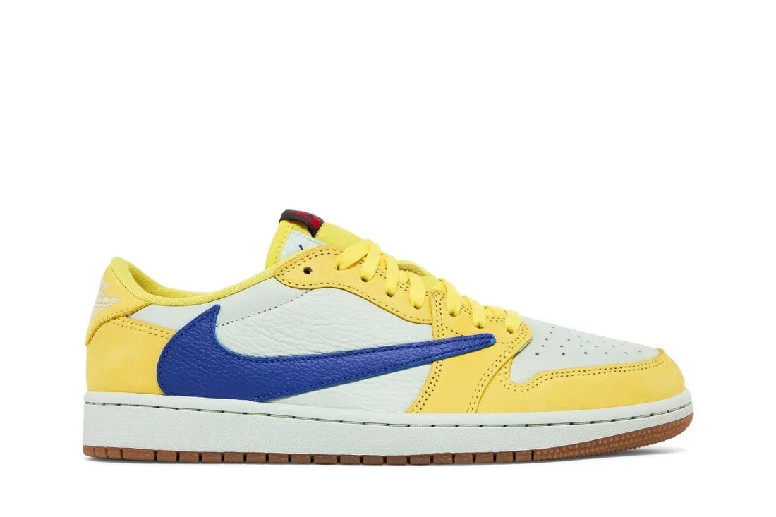 Travis Scott x Air Jordan 1 Low Og Canary Amarelo - 44SHOES