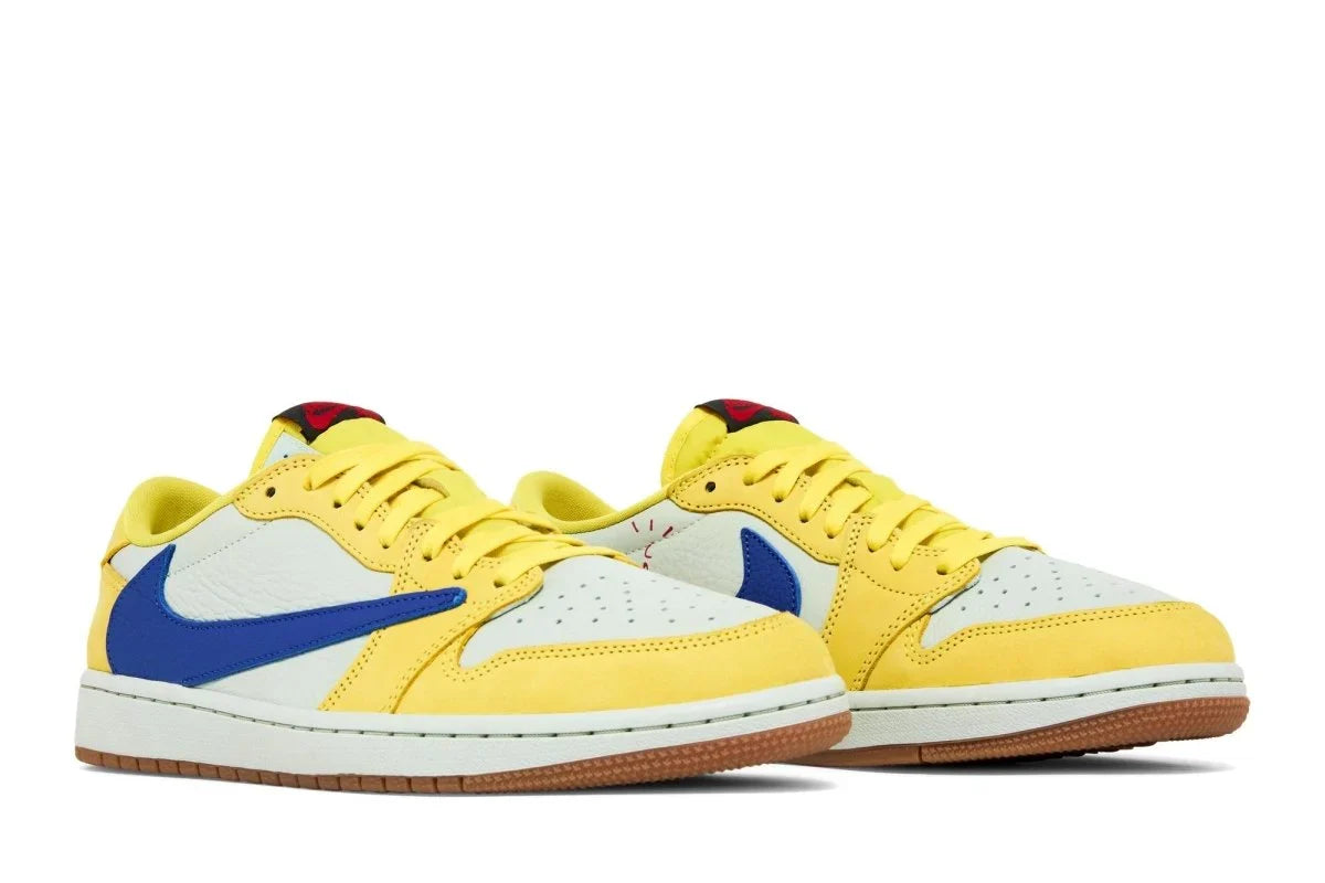 Travis Scott x Air Jordan 1 Low Og Canary Amarelo - 44SHOES