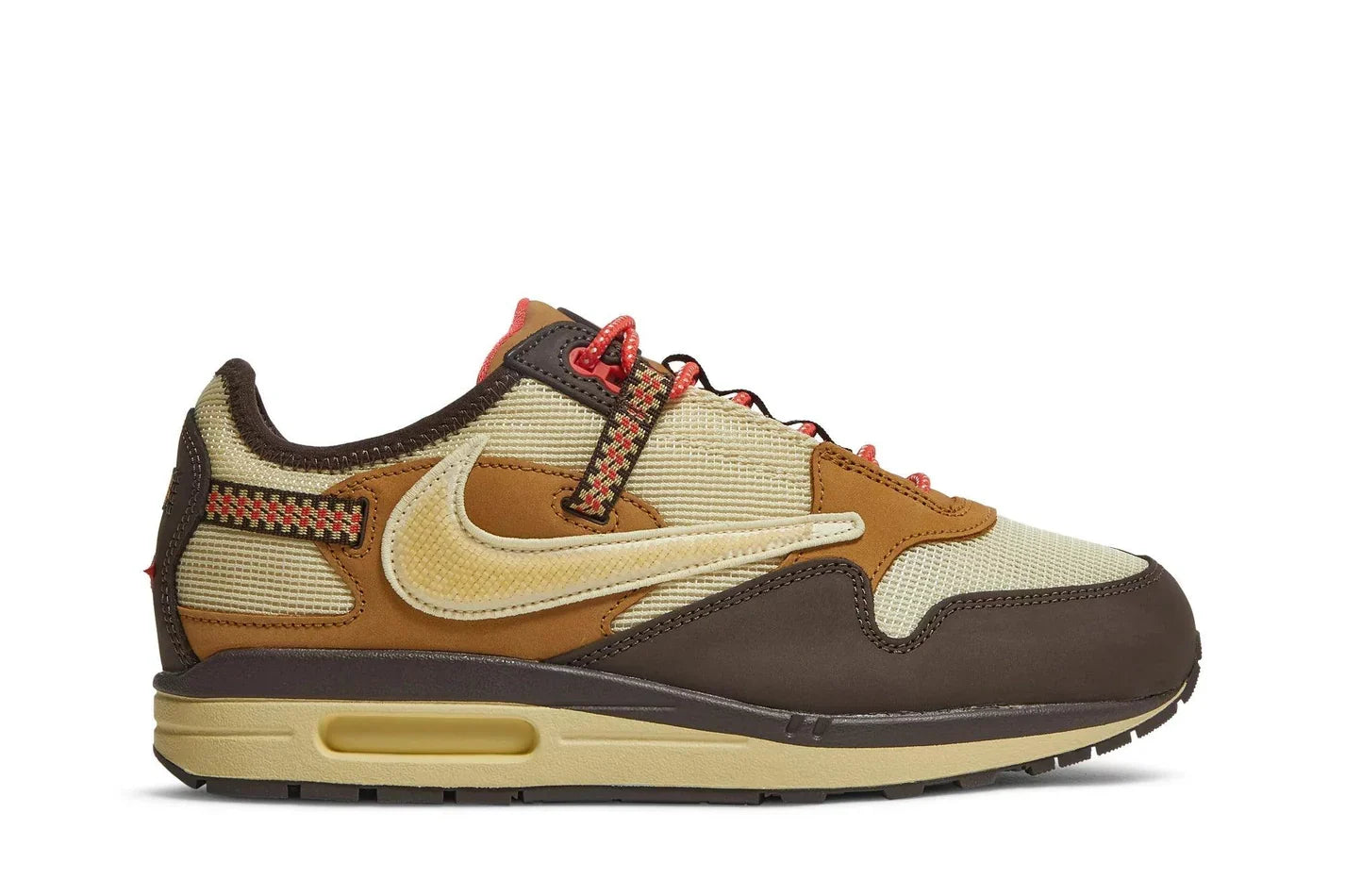 Travis Scott x Nike Air Max 1 Cactus Brown Marrom - 44SHOES