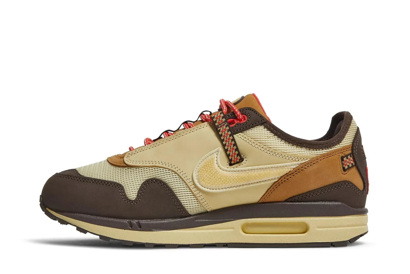 Travis Scott x Nike Air Max 1 Cactus Brown Marrom - 44SHOES